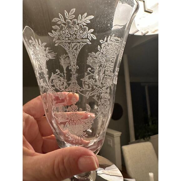 Morgantown Ice Tea Glassware in Mayfaire Pattern - Picture 3 of 8